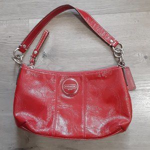 Coach Red Patent Leather handbag
